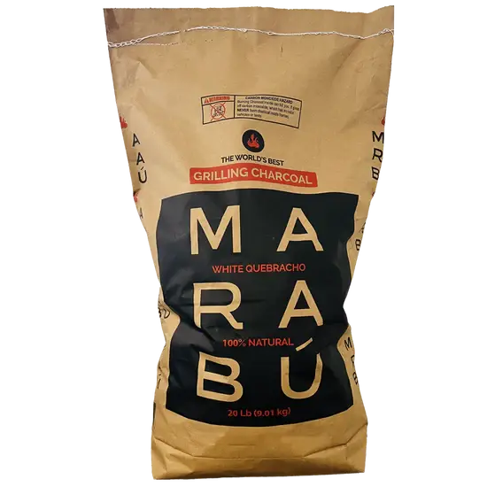 bag of Marabu Charcoal White Quebracho Wood
